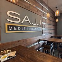 Just before the lunch rush   at Sajj Mediterranean - Coleman Ave in San Jose