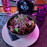 Salad at Le Chef in Zurich