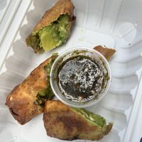 Avocado roll  at Ziggy's in San Luis Obispo