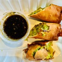 Avocado rolls   at Ziggy's in San Luis Obispo