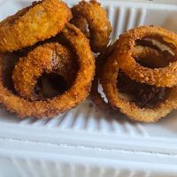 onion rings at Ziggy's in San Luis Obispo