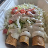 OG taquitos (impossible or black bean options) at Ziggy's in San Luis Obispo