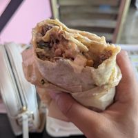 Vegan California Burrito (Small) at Ziggy's in San Luis Obispo