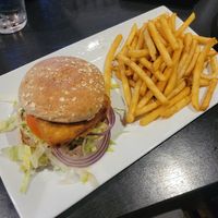 Fish sandwich at My Cocina Grill in Streamwood