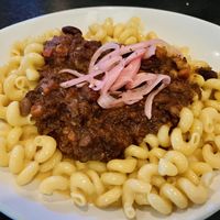 Vegan chili mac  at My Cocina Grill in Streamwood