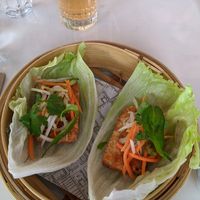Tofu lettuce cups at Madame Hanoi in Adelaide