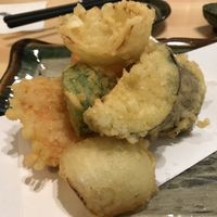 Vegetable tempura at Unkai Japanese Restaurant in Rosedale