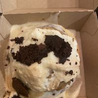 Cinnamon bun  at Cinnaholic in Concord