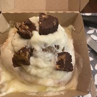 Too much icing  at Cinnaholic in Concord