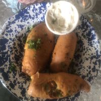 Jalapeño popper appetizer  at Oh My Soul in Charlotte