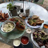 The food at Oh My Soul in Charlotte