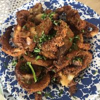 Onion rings  at Oh My Soul in Charlotte