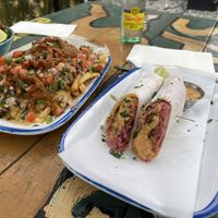 Filthy Fries and Vuvuzela Wrap  at Oh My Soul in Charlotte