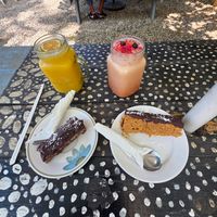 Try the desserts and juices! at Oh My Soul in Charlotte