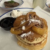 Banana fosters pancakes!  at Oh My Soul in Charlotte