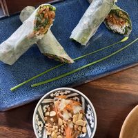 Summer rolls  at Chay Garden in Ho Chi Minh City
