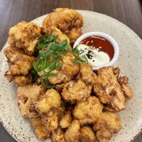 Cauliflower karaage   at i like ramen in Mermaid Beach