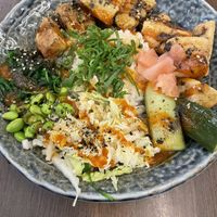 Spicy eggplant  at i like ramen in Mermaid Beach