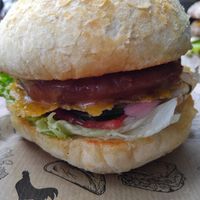 Buerger at Pisek Bar in Celje