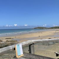 Sea view   at Sea Spray in Newquay