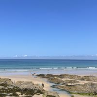 Sea view   at Sea Spray in Newquay