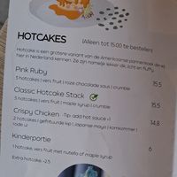Menukaart 2026 at Hana in Amersfoort
