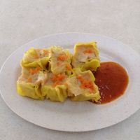 Vegetarian siewmai at Divine Vegetarian Family 添欣素食園 in Northeast Singapore