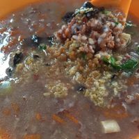 Brown rice porridge at Divine Vegetarian Family 添欣素食園 in Northeast Singapore