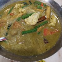 Green curry at TaraVege in Petaling Jaya