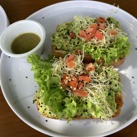 Avocado Toast  at Herbivoro in Cancun