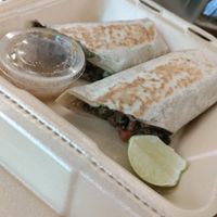 Herbivoro Burrito at Herbivoro in Cancun