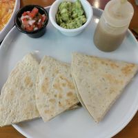 Quesadilla at Herbivoro in Cancun