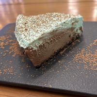 Pastil helado chocolate mente   at Herbivoro in Cancun