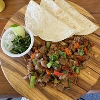 Tacos  at Herbivoro in Cancun