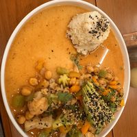 Stir fry curry  at Herbivoro in Cancun