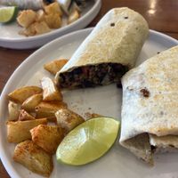 Burritos   at Herbivoro in Cancun