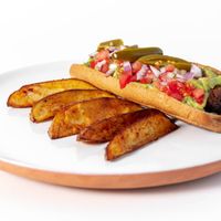 Herbivoro Hot Dog at Herbivoro in Cancun