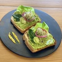 Avocado Toast  at Herbivoro in Cancun