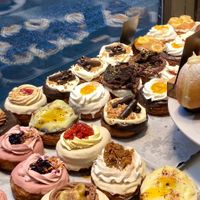 Vegan cupcakes  at Chök the Chocolate Kitchen in Barcelona