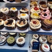 Vegan cupcakes  at Chök the Chocolate Kitchen in Barcelona