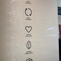 Ingredient information  at Chök the Chocolate Kitchen in Barcelona