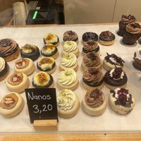 All the nanos were vegan  at Chök the Chocolate Kitchen in Barcelona
