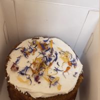 Carrot cake   at Chök the Chocolate Kitchen in Barcelona