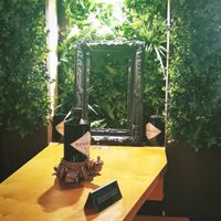 Table at The Botanical Den in Lisbon