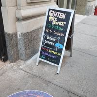 Outside Sign at The Donut Pub - Astor Place in New York City