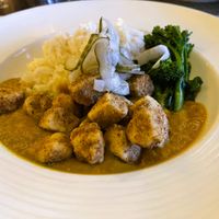 Crispy Tofu Katsu at Victoria's in Pitlochry