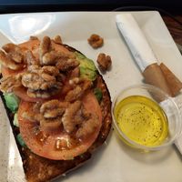I the cauto toes with candied walnuts instead of feta at New Holland Coffee Co in New Holland