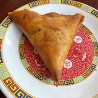 Sambusa  at Enat Ethiopian in Seattle