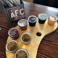 Tasting Palette at Forrest Brewing Company in Forrest