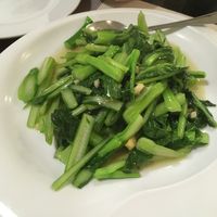 Chinese garlic veggies at All About Noodles in Lisbon